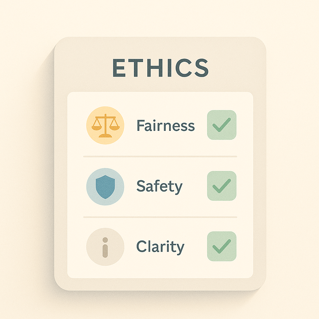 Responsible AI & Trust Messaging