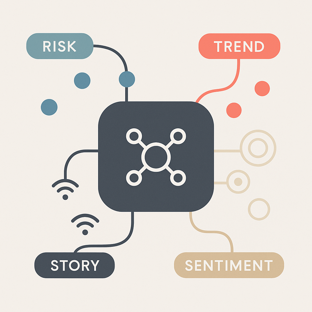 Narrative Intelligence, Engineered Visual
