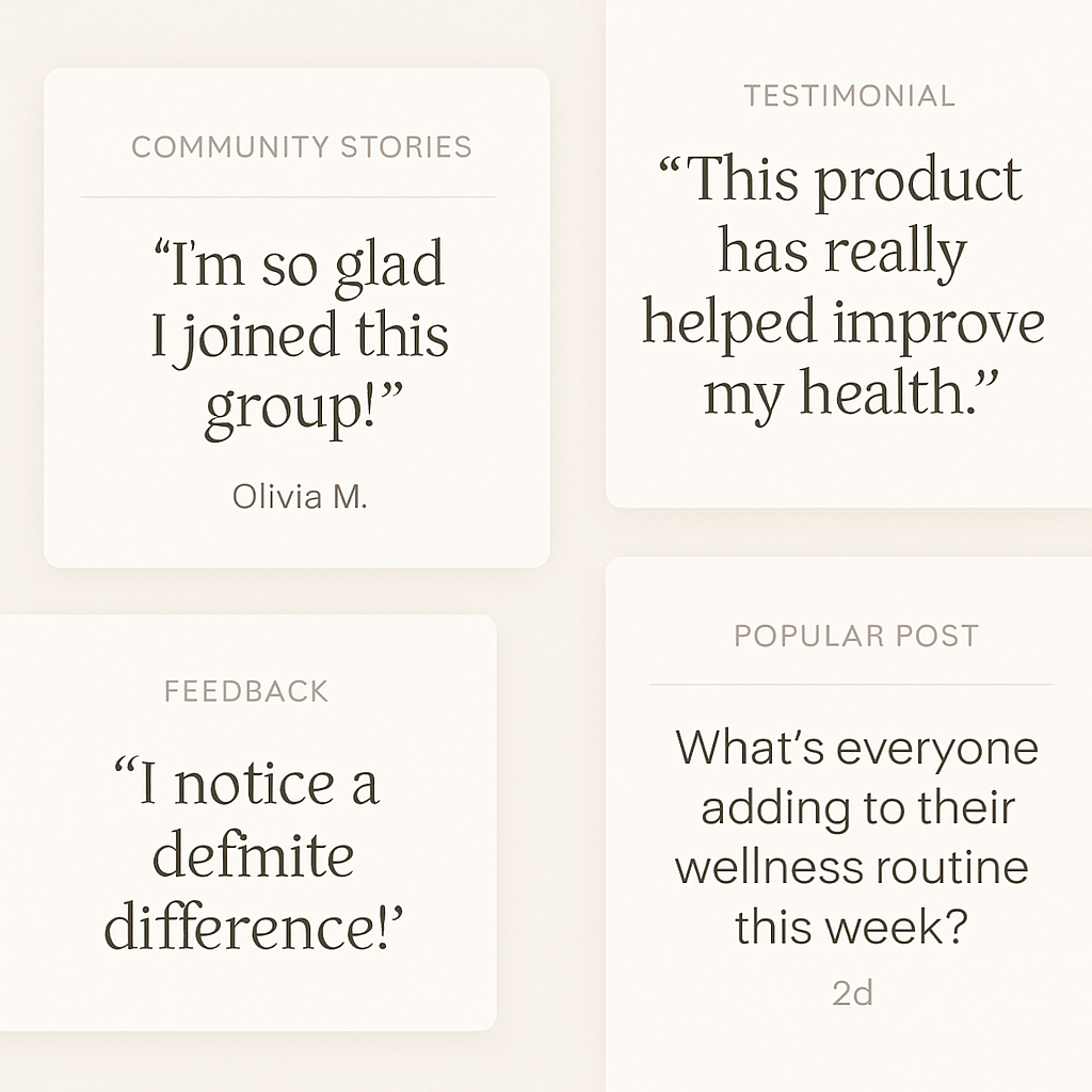 Social Proof & Community Activation