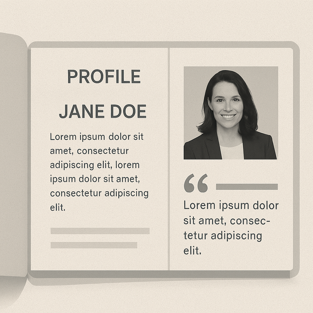 Executive & Public-Facing Profiles