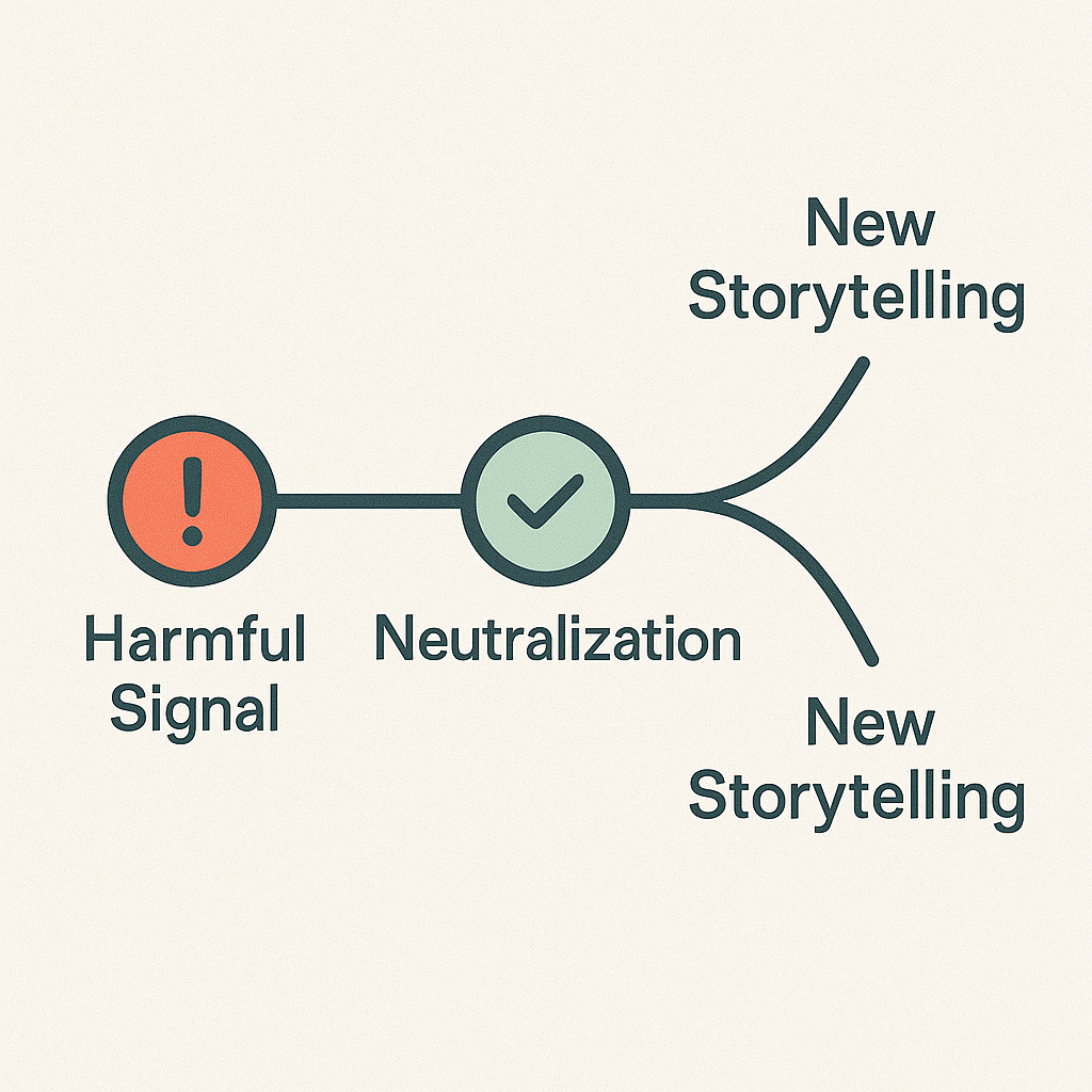 From Damage Control to Narrative Control Visual