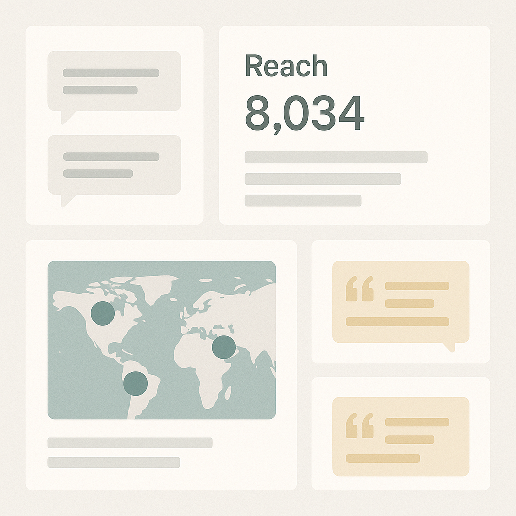 Metrics, Reporting & Community Intelligence